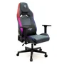 Stinger By Woxter Silla Gaming Stinger Station Elite RGB - Diseño Racing con Luces LED RGB App, Reposabrazos 2D, Inclinable, Azul y Rosa